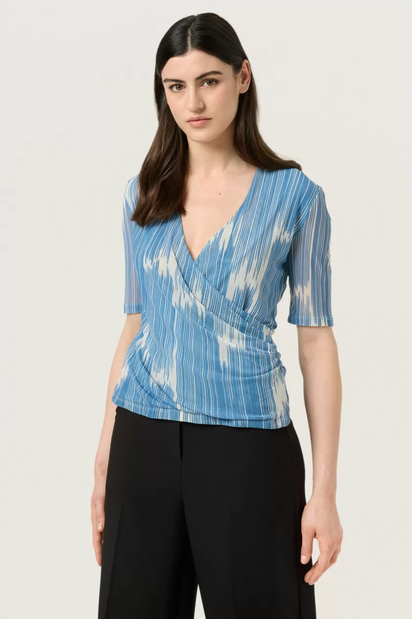 Soaked In Luxury SLAldora Bluse Discount